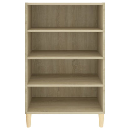 Dressoir 57X35X90 Cm Spaanplaat Sonoma Eikenkleurig 1