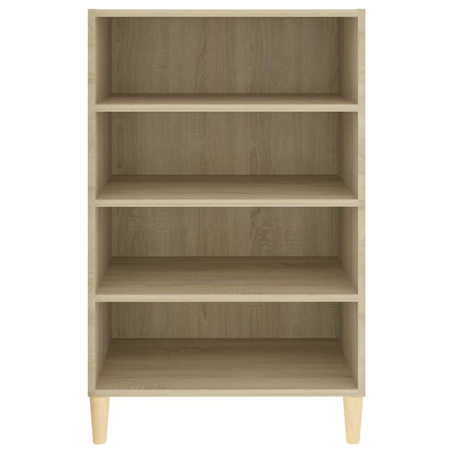 Dressoir 57X35X90 Cm Spaanplaat Sonoma Eikenkleurig 1