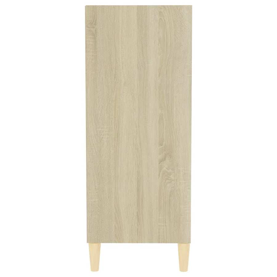 Dressoir 57X35X90 Cm Spaanplaat Sonoma Eikenkleurig 1