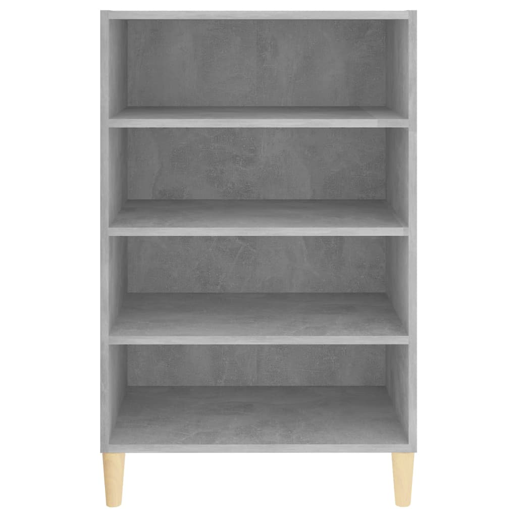 Dressoir 57X35X90 Cm Bewerkt Hout Betongrijs