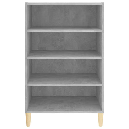 Dressoir 57X35X90 Cm Bewerkt Hout Betongrijs