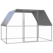 Buitenhok Voor Kippen 3X2X2 M Gegalvaniseerd Staal 3 x 2 x 2 m