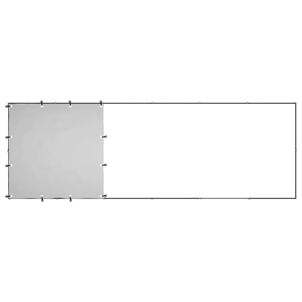 Hondenkennel 330x110x110 cm staal zwart 330 x 110 x 110 cm Zwart
