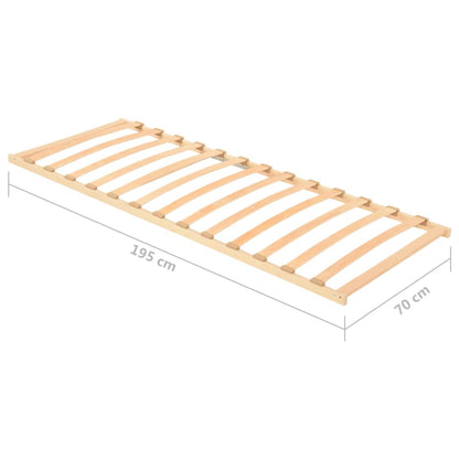 Lattenbodem Met 13 Latten 70 x 200 cm Vast