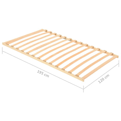 Lattenbodem met 13 latten 120x200 cm