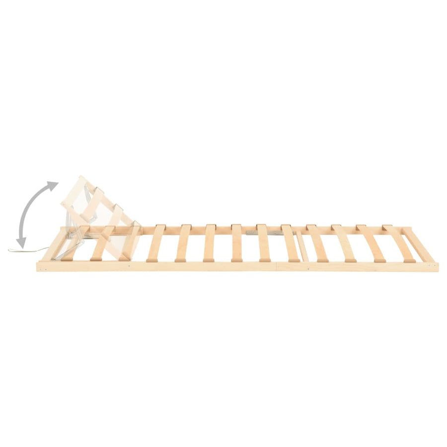 Lattenbodem Met 13 Latten En Verstelbaar Hoofdeinde 80 x 200 cm Verstelbaar hoofdeinde (handmatig)