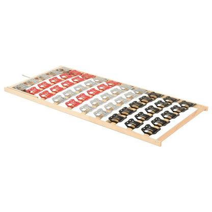 Bedframe Met 12 Latten Verstelbaar Hoofdeinde 80X200 Cm 80 x 200 cm Verstelbaar hoofdeinde (handmatig)