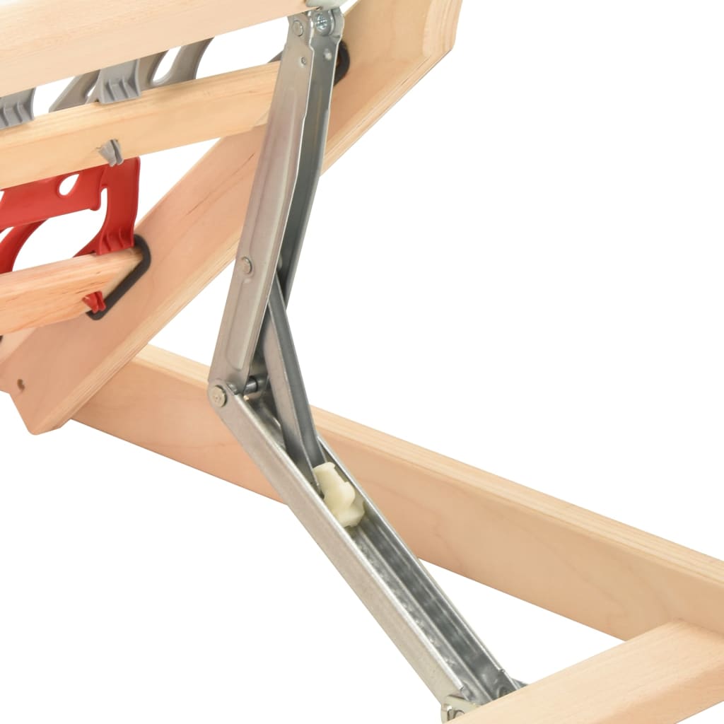 Bedframe Met 12 Latten Verstelbaar Hoofdeinde 80X200 Cm 80 x 200 cm Verstelbaar hoofdeinde (handmatig)