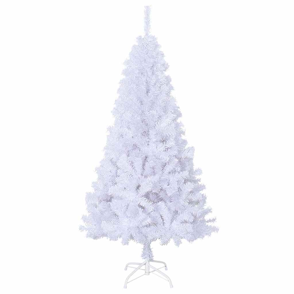 Kunstkerstboom Met Dikke Takken 120 Cm Pvc 120 x 60 cm Wit