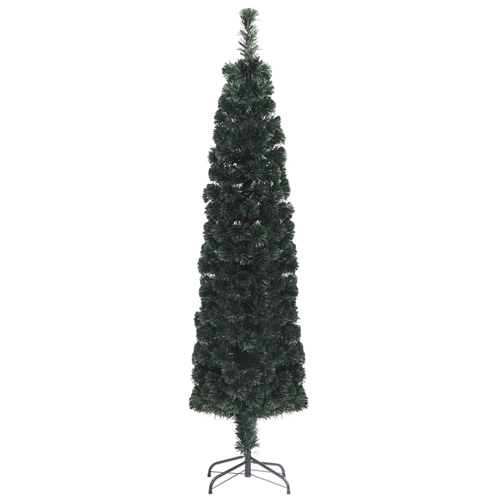 Kunstkerstboom Met Standaard Smal 180 Cm Glasvezel 180 x 48 cm