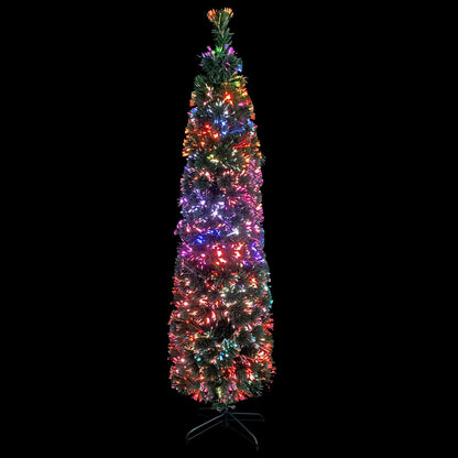 Kunstkerstboom Met Standaard Smal 180 Cm Glasvezel 180 x 48 cm