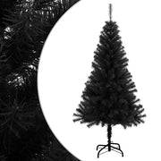 Kunstkerstboom 120 cm PVC zwart