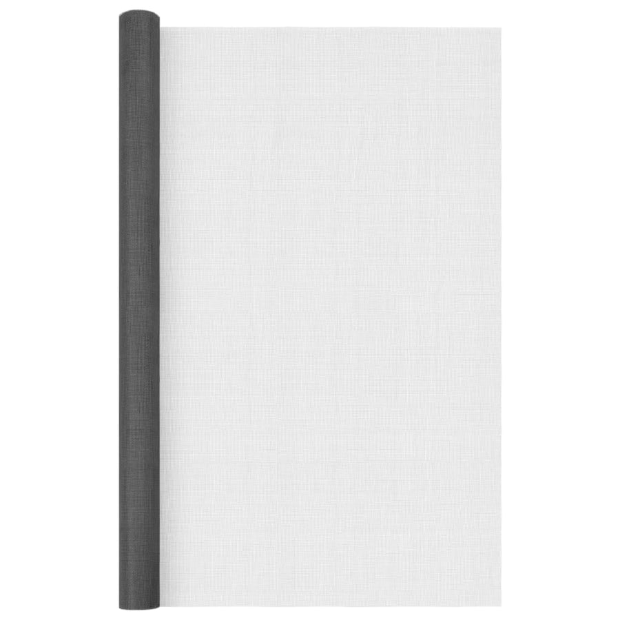 Gaas 80x500 cm glasvezel zwart 80 x 500 cm Zwart