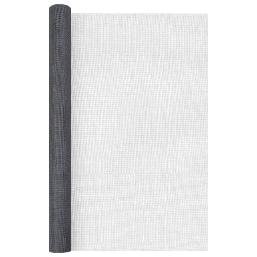 Gaas 112x1000 cm glasvezel grijs 112 x 1000 cm Grijs