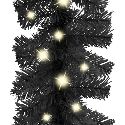 Kerstslinger Met Led-Lampjes 10 m Zwart