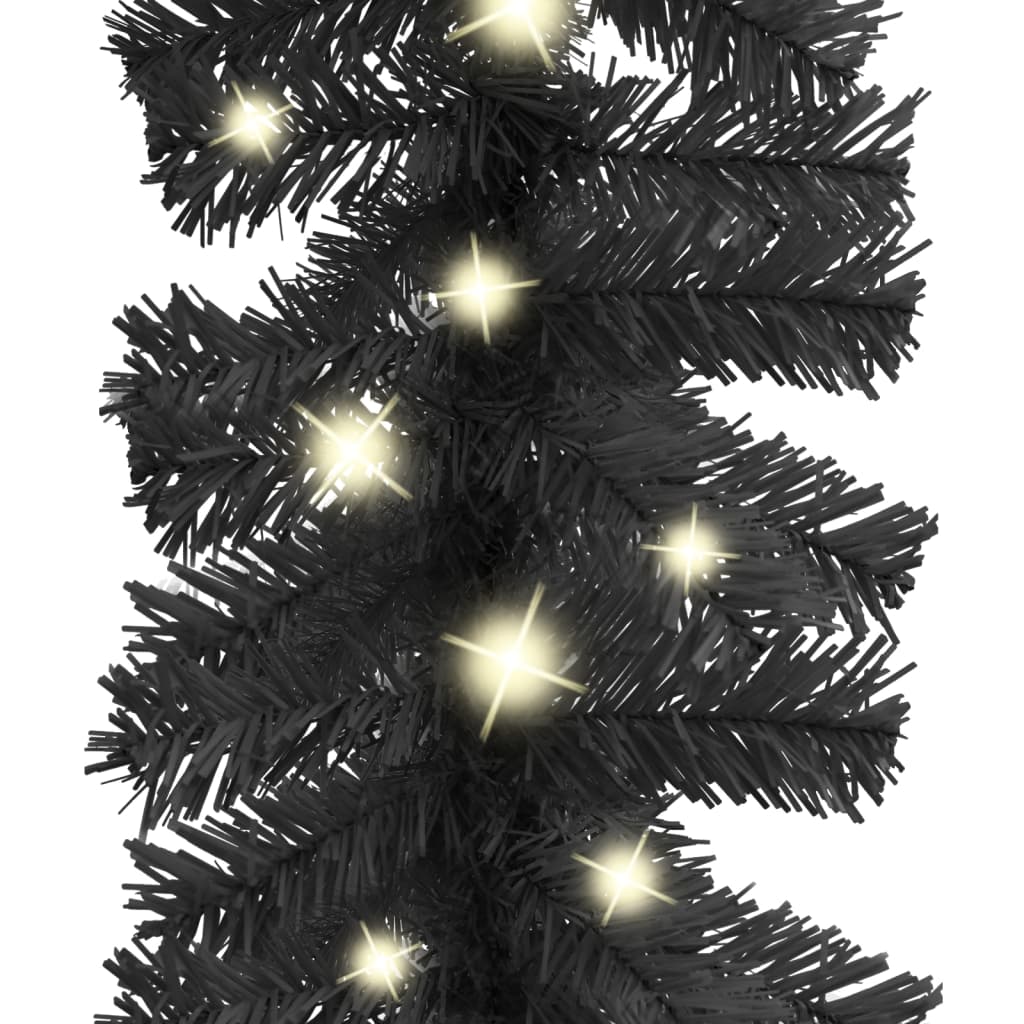 Kerstslinger Met Led-Lampjes 20 m Zwart