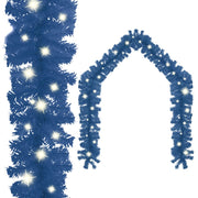 Kerstslinger 5 m blauw met 75 LED-lampjes