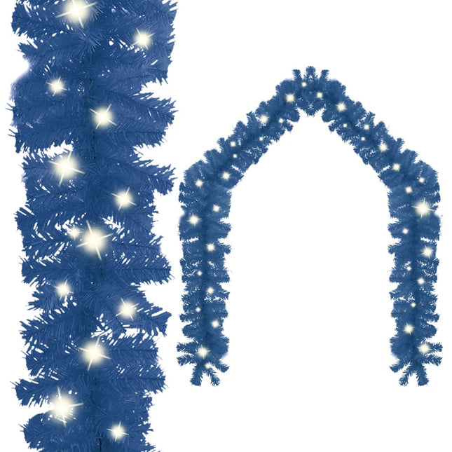 Kerstslinger Met Led-Lampjes 5 m Blauw