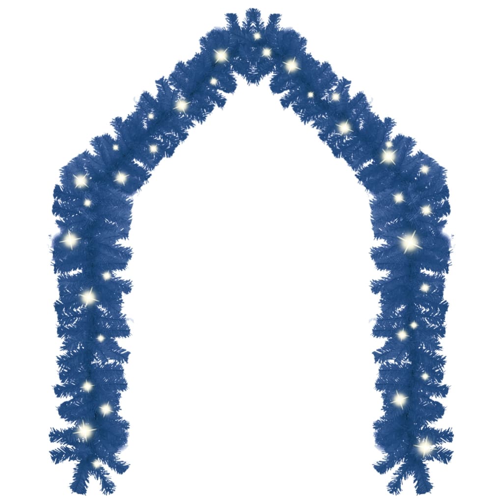 Kerstslinger Met Led-Lampjes 5 m Blauw