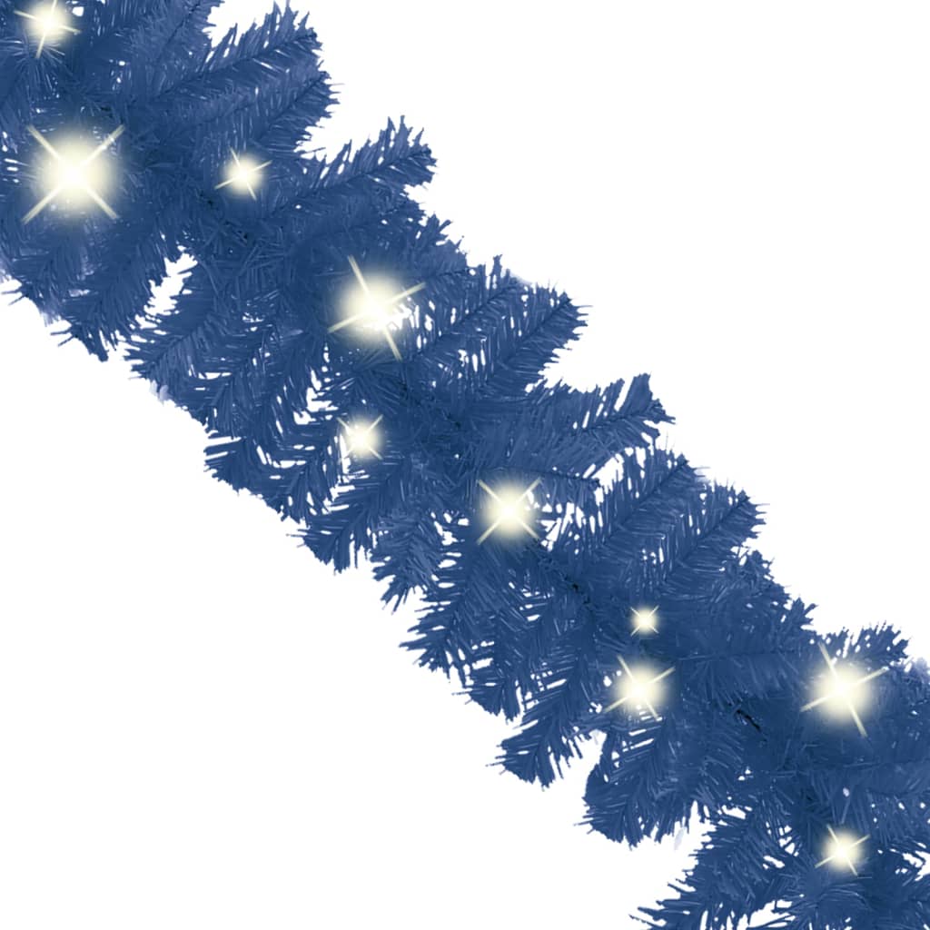 Kerstslinger Met Led-Lampjes 5 m Blauw