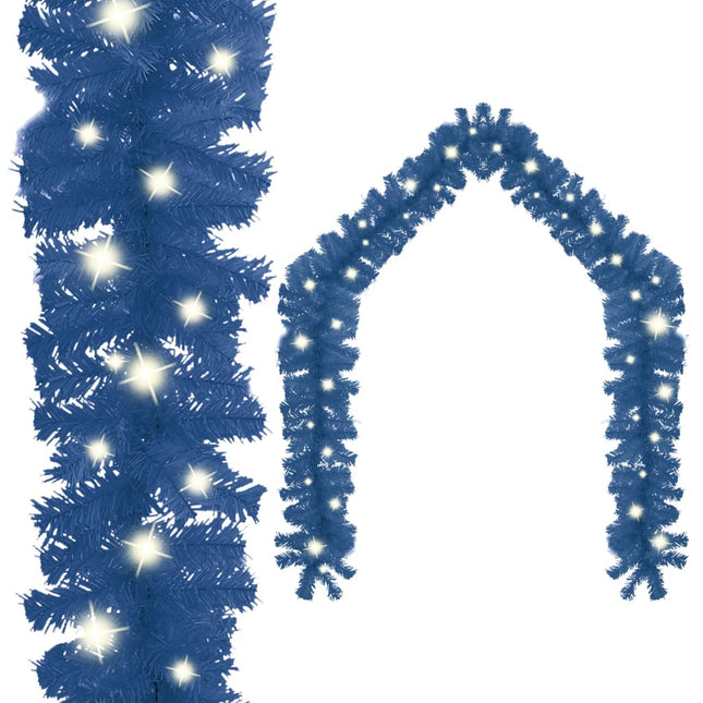 Kerstslinger Met Led-Lampjes 10 m Blauw