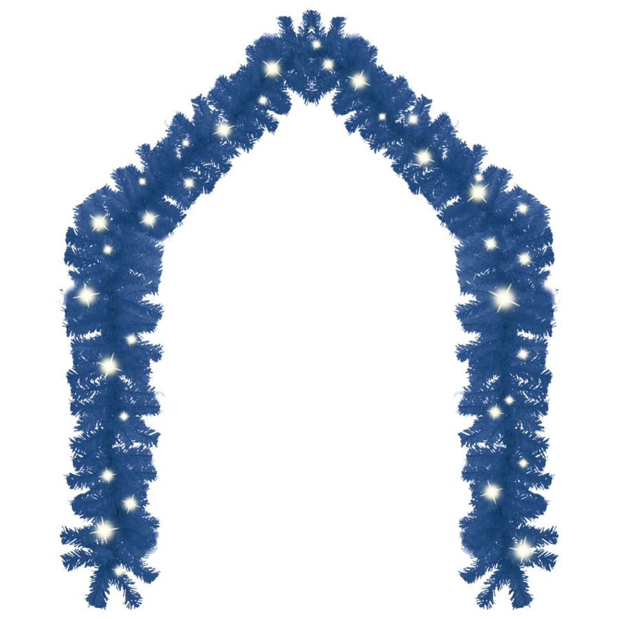 Kerstslinger Met Led-Lampjes 20 m Blauw