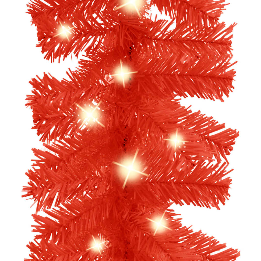 Kerstslinger Met Led-Lampjes 20 m Rood