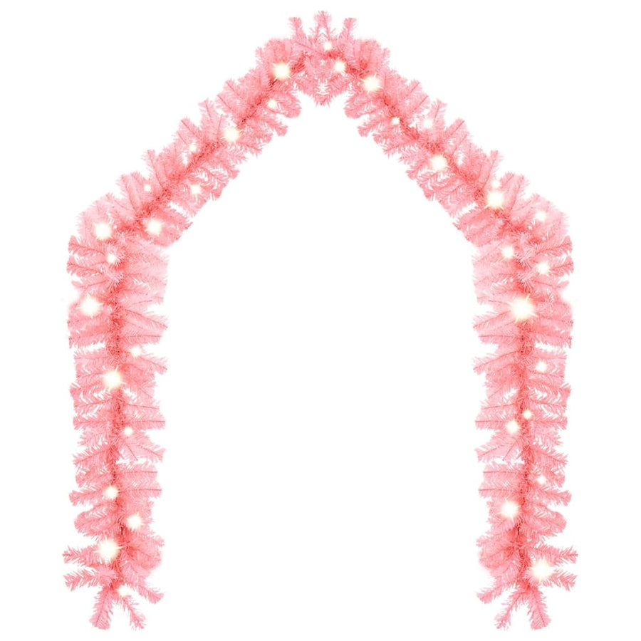 Kerstslinger Met Led-Lampjes 20 m Roze
