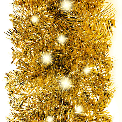 Kerstslinger Met Led-Lampjes Kleurig 5 m Goud