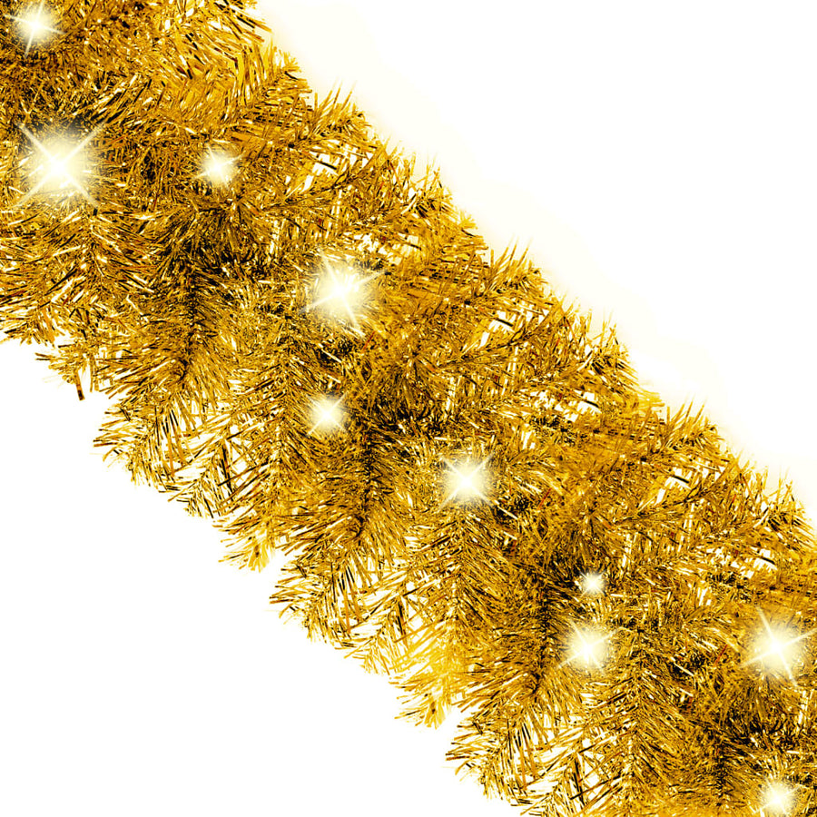 Kerstslinger Met Led-Lampjes Kleurig 5 m Goud