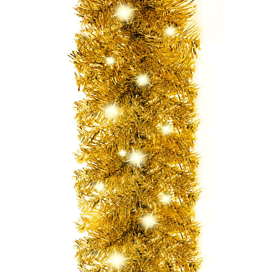 Kerstslinger Met Led-Lampjes Kleurig 10 m Goud
