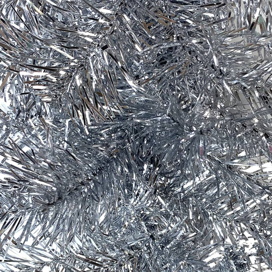 Kerstslinger Met Led-Lampjes Kleurig 20 m Zilver