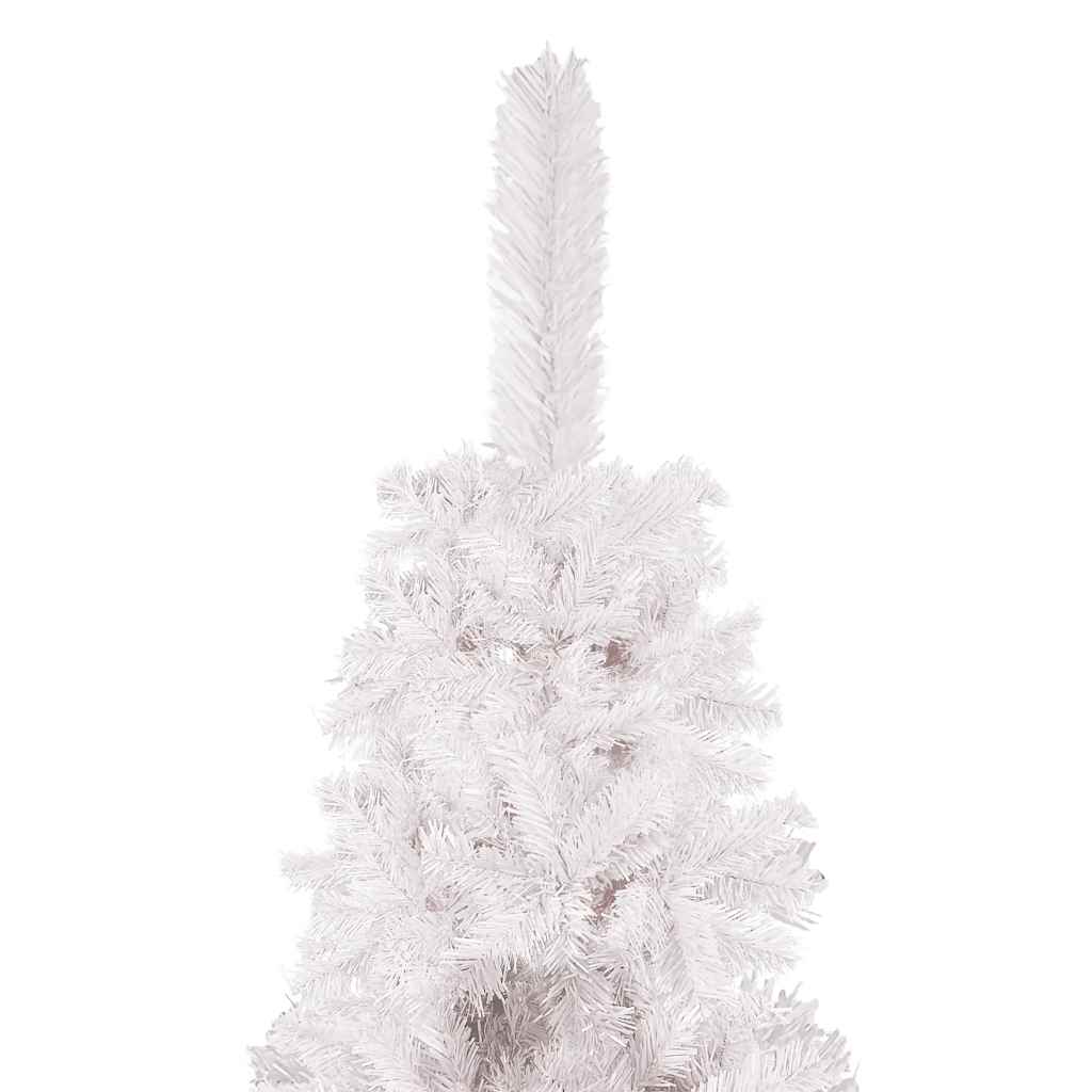 Kerstboom smal 180 cm wit