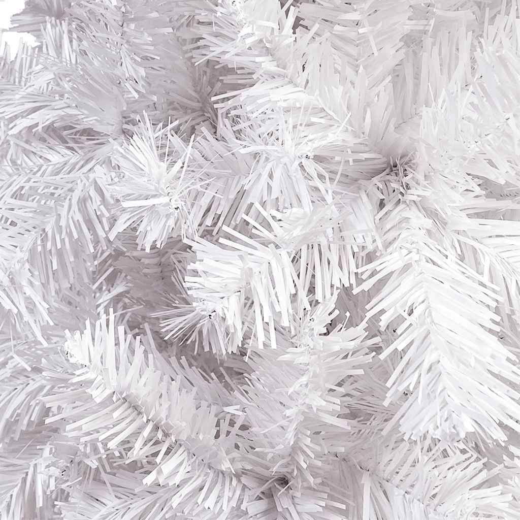 Kerstboom smal 180 cm wit