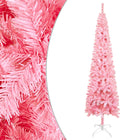 Kerstboom Smal 20 Cm 120 x 38 cm Roze