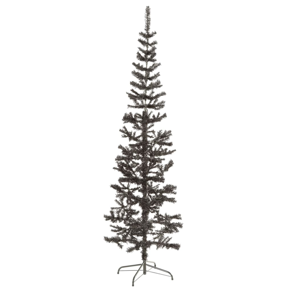 Kerstboom Smal 80 Cm 180 x 48 cm Zwart