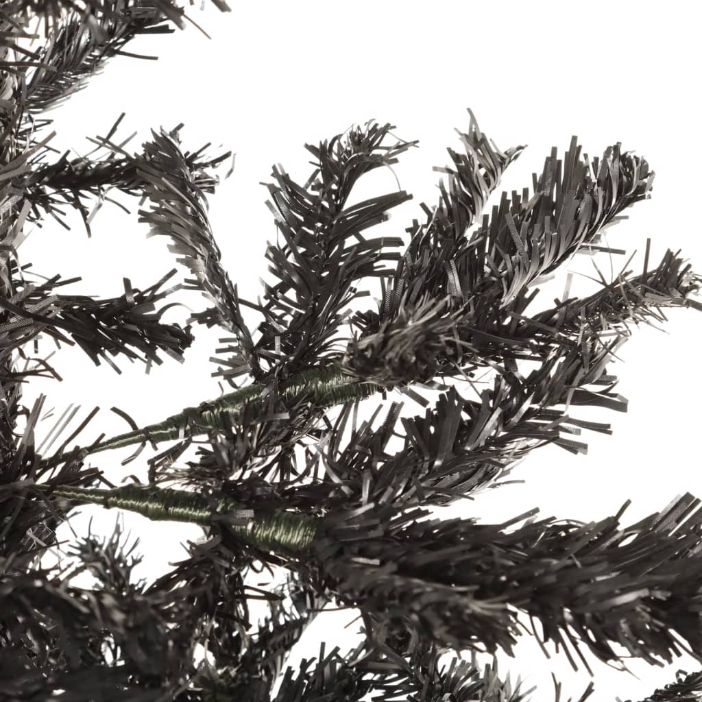Kerstboom Smal 80 Cm 180 x 48 cm Zwart