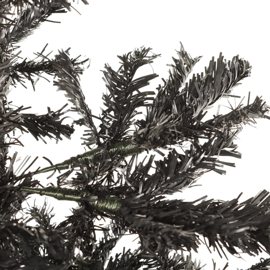 Kerstboom Smal 20 Cm 210 x 55 cm Zwart