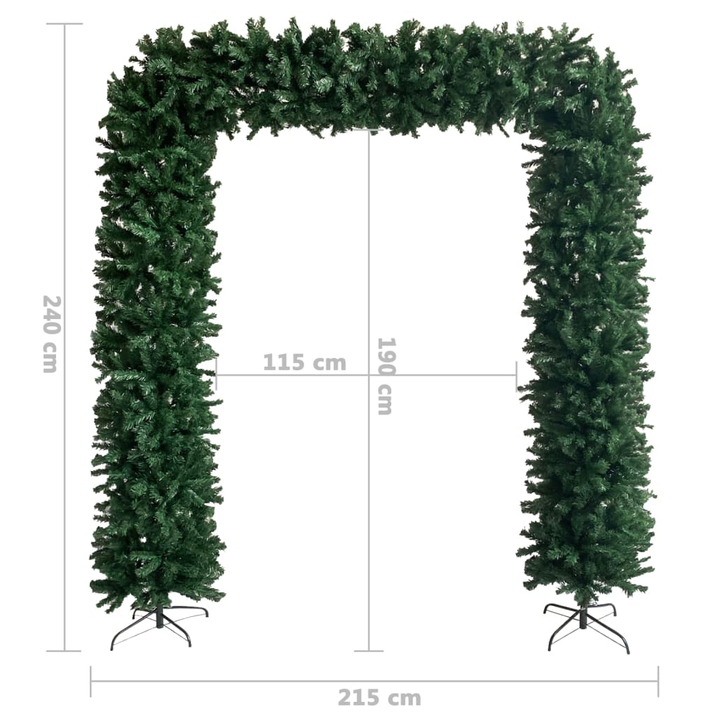 Kerstboog 240 Cm 240 x 215 cm Groen