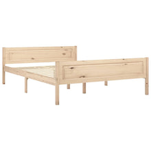 Bedframe Massief Grenenhout 160 x 200 cm Bruin