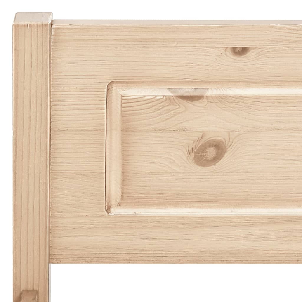 Bedframe Massief Grenenhout 160 x 200 cm Bruin