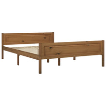 Bedframe Massief Grenenhout 160 x 200 cm Honingbruin