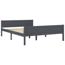 Bedframe Massief Grenenhout 120 x 200 cm Grijs