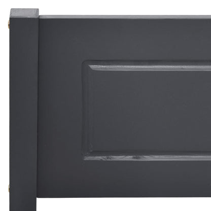 Bedframe Massief Grenenhout 160 x 200 cm Grijs