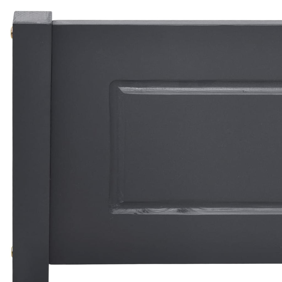 Bedframe Massief Grenenhout 160 x 200 cm Grijs