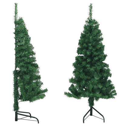 Kunstkerstboom Hoek 120 Cm Pvc Groen 120 x 45 cm