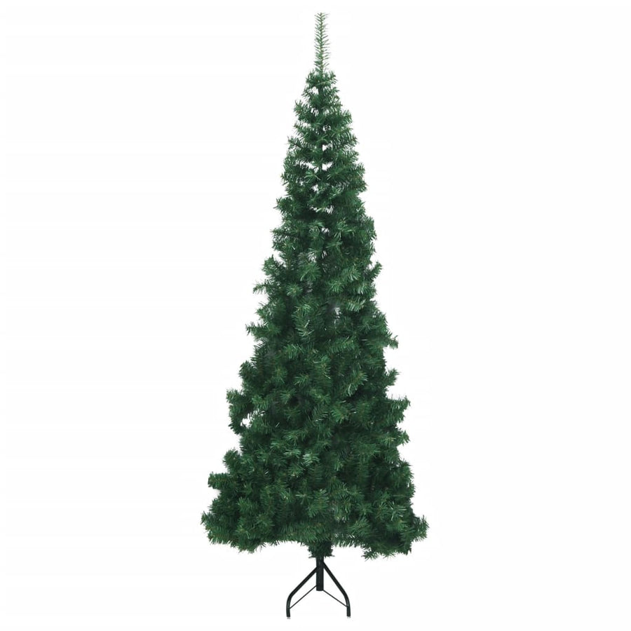 Kunstkerstboom Hoek 240 Cm Pvc Groen 240 x 85 cm