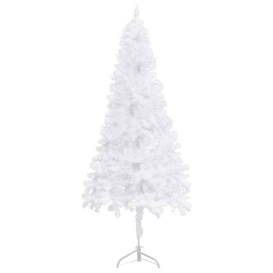 Kunstkerstboom Hoek 240 Cm Pvc 240 x 85 cm Wit