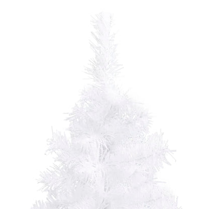 Kunstkerstboom Hoek 240 Cm Pvc 240 x 85 cm Wit