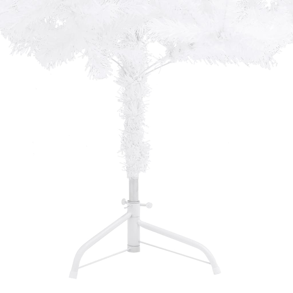 Kunstkerstboom Hoek 240 Cm Pvc 240 x 85 cm Wit